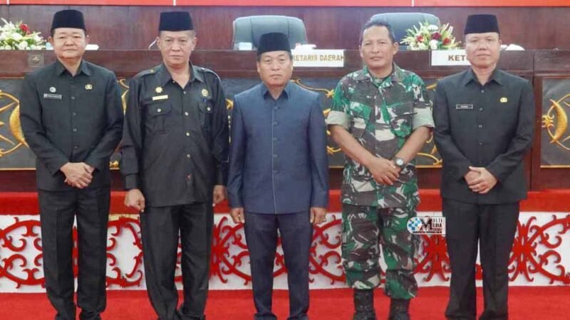 Rapur DPRD, Pemkab Mura Serahkan Rancangan Perubahan KUA-PPAS T.A. 2025