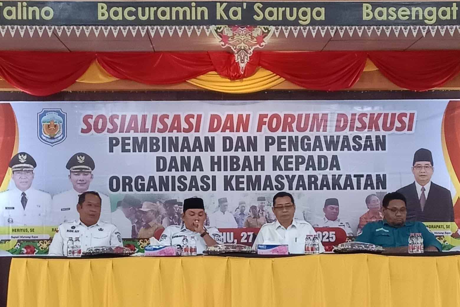 Penguatan Kelembagaan Ormas di Murung Raya