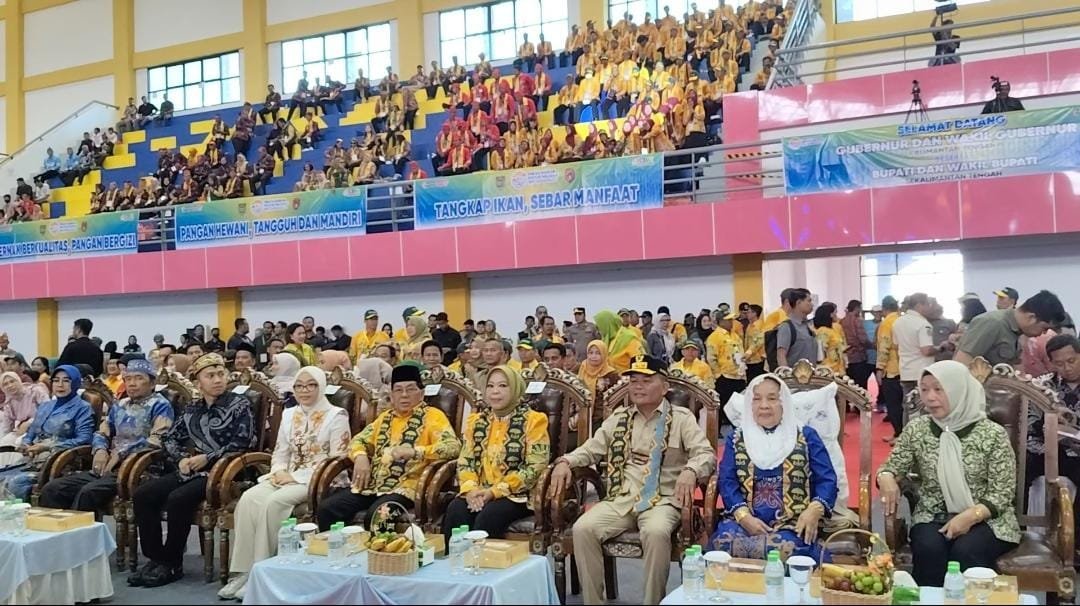 Gubernur Kalteng Buka Secara Resmi Peda Petani Nelayan XIV Tahun 2025