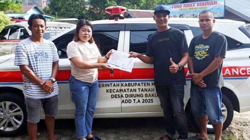 Langkah Maju Pemdes Dirung Bakung Tingkatkan Pelayaan Kesehatan dengan Pengadaan Mobil Ambulans