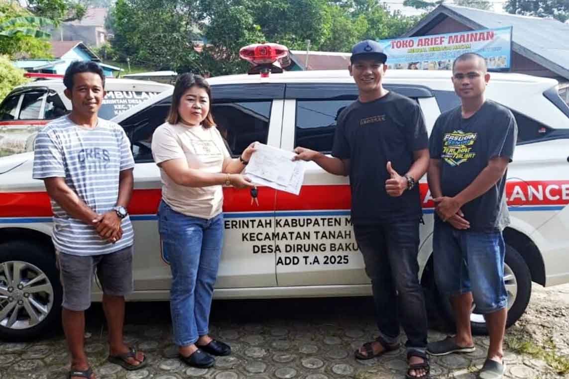 Langkah Maju Pemdes Dirung Bakung Tingkatkan Pelayaan Kesehatan dengan Pengadaan Mobil Ambulans