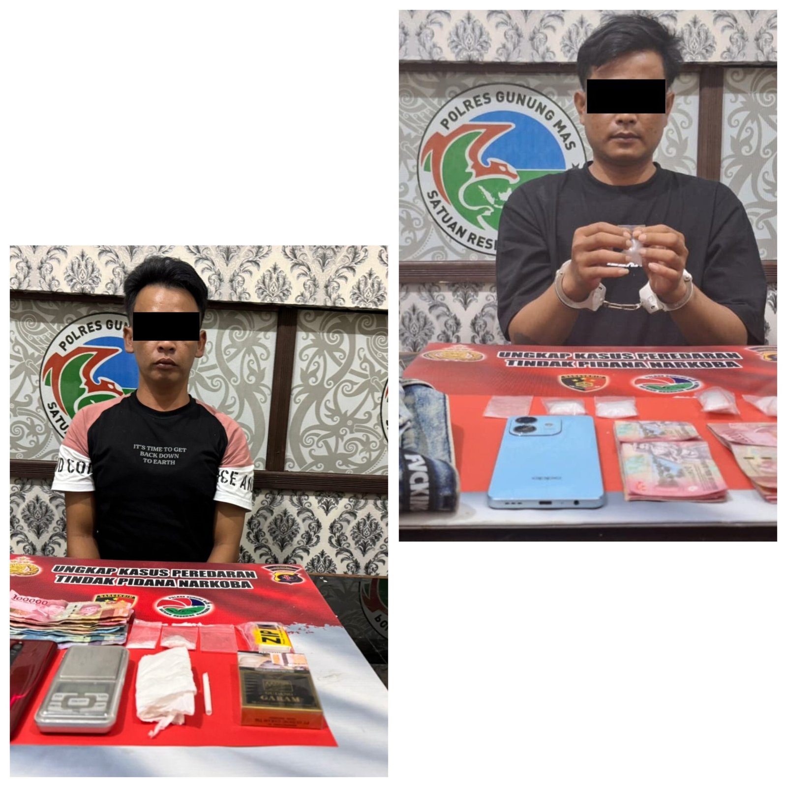 Satresnarkona Berhasil Tangkap Dua Pengedar, Sita 32,26 Gram Sabu