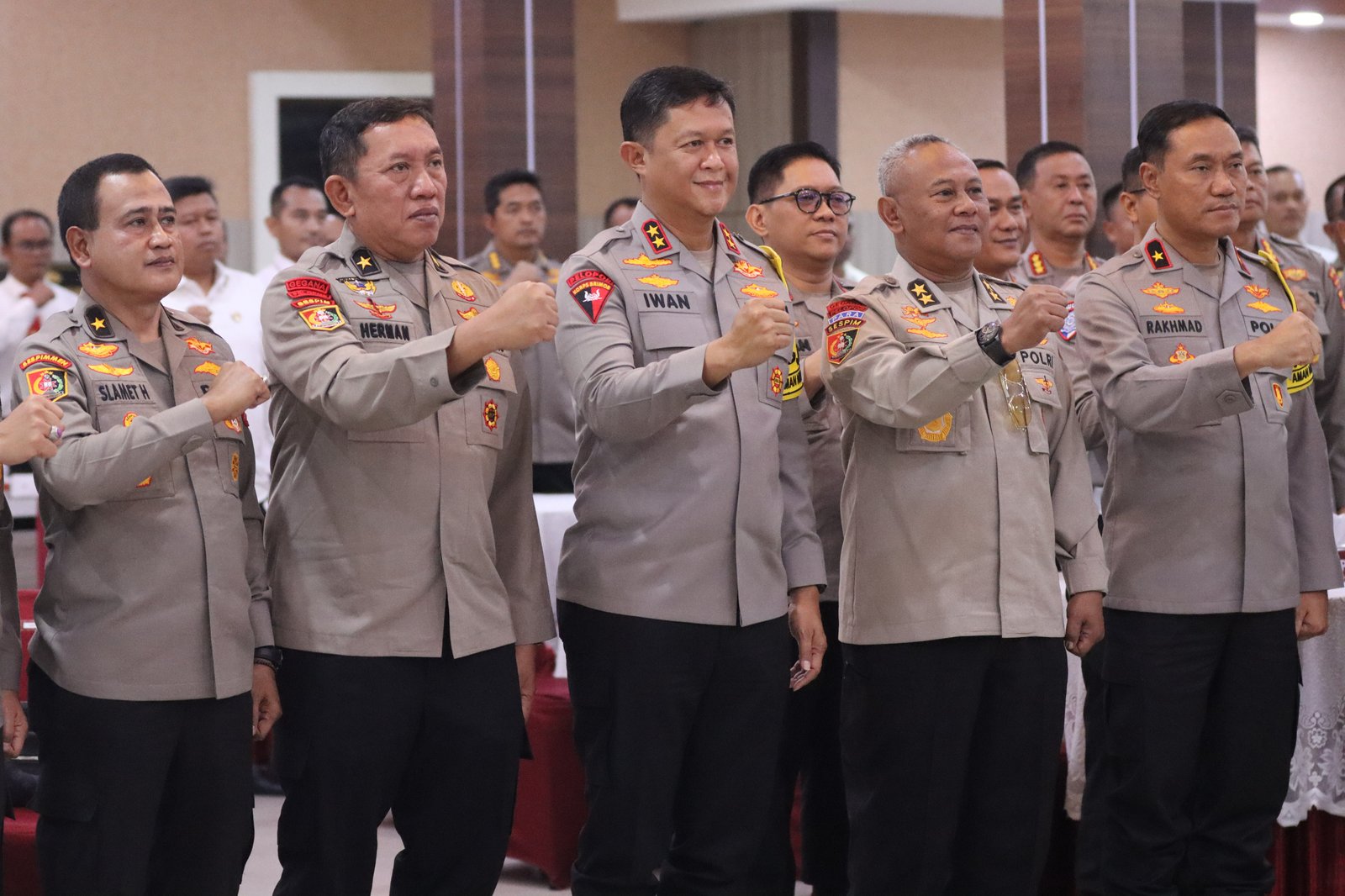 6 Serdik Sespimti PKDN di Polda Kalteng, Kapolda Berharap Ada Masukan dan Solusi Kamtibmas