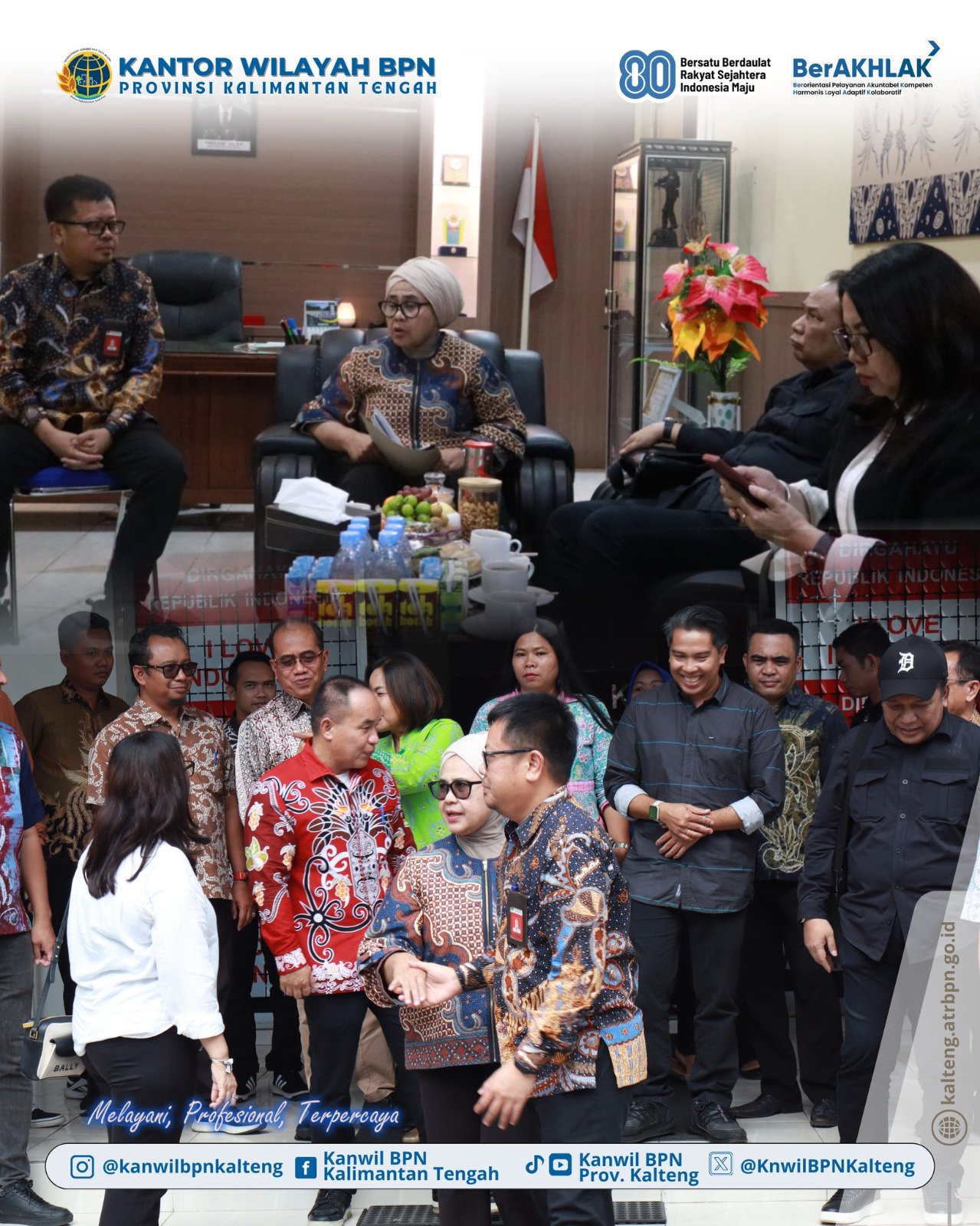 Kakanwil BPN Kalteng Fitriyani Pastikan Pelayanan Optimal untuk Masyarakat