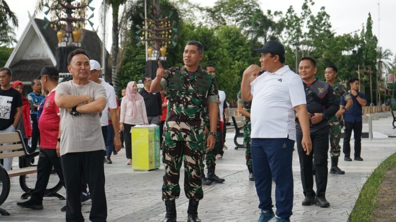 Gubernur Kalteng Sugianto Sabran Terima Kunjungan Danrem 102/Pjg Brigjen TNI Iwan Rosandriyanto