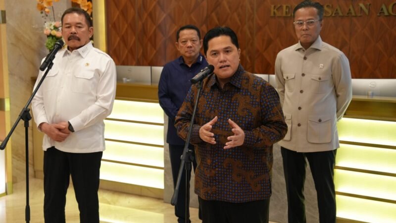 Jaksa Agung Burhanuddin Terima Kunjungan Mentri BUMN