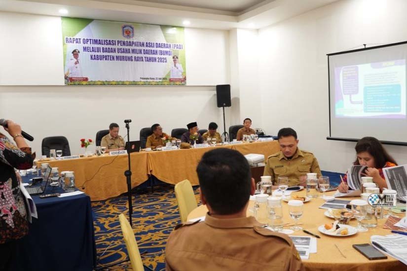 Bupati dan Wabup Mura Hadiri Rapat Koordinasi Optimalisasi PAD