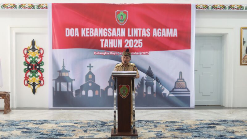 Doa Bersama Lintas Agama, Kapolda Kalteng Harapkan Situasi Damai dan Kondusif