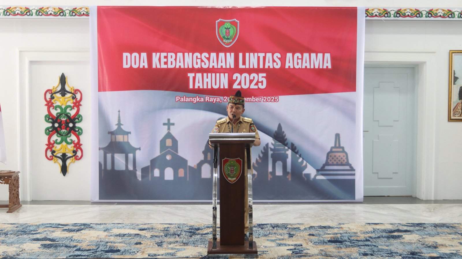Doa Bersama Lintas Agama, Kapolda Kalteng Harapkan Situasi Damai dan Kondusif