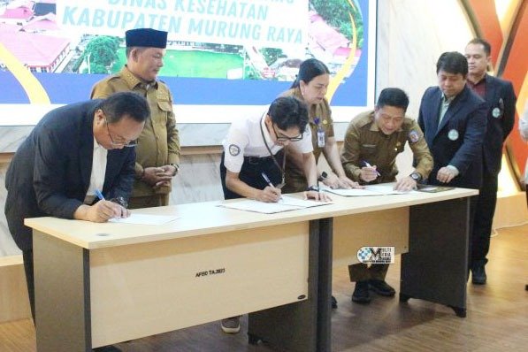 Wakil Bupati Mura Hadiri Kajian Asesmen Ulang UPTD RSUD Puruk Cahu