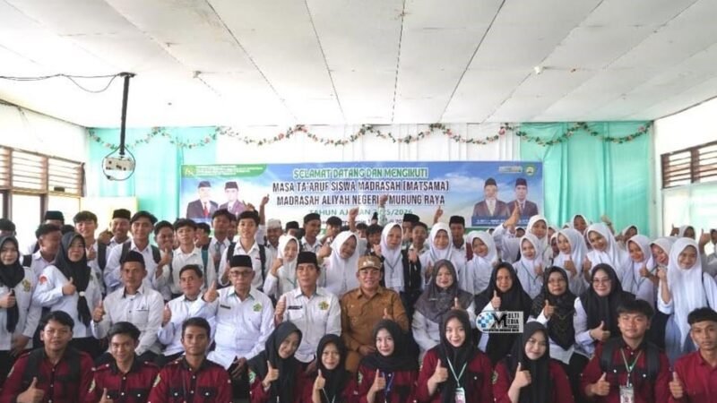 Wabup Rahmanto Muhidin Buka Masa Ta’aruf MAN 2 Mura