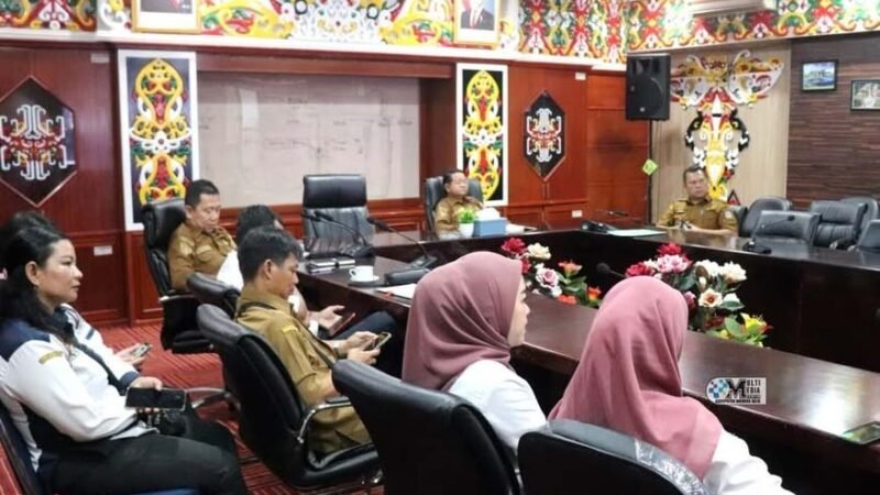Pemkab Mura Ikuti Rakor Pengendalian Inflasi dan Progam 3 juta Rumah Secara Virtual
