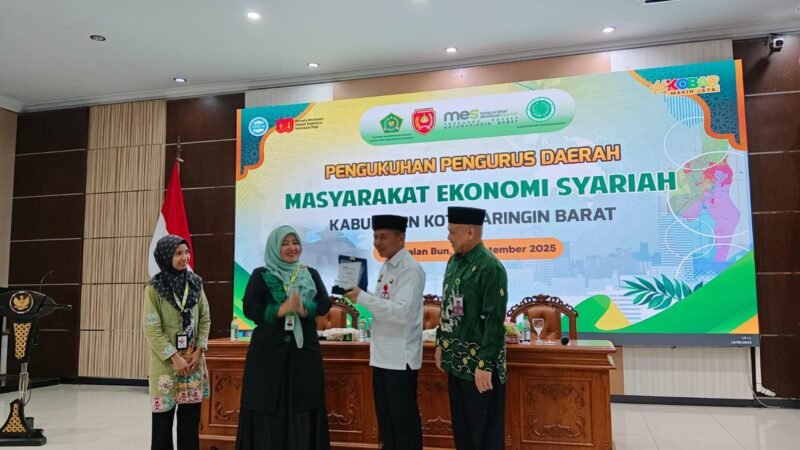 PD MES Kobar Dikukuhkan, Sekda Rodi Iskandar Dorong Sertifikasi Halal UMKM