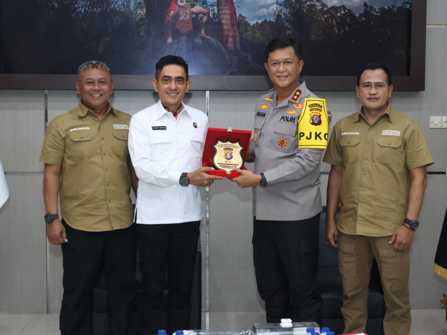 Kapolda KaltengTerima Hasil Kajian Tim PKDN Sespimti Polri