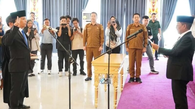 Bupati Ajak Seluruh Jajaran Perumda Danum Pomolum Dukung Program Kerja Direktur Terpilih