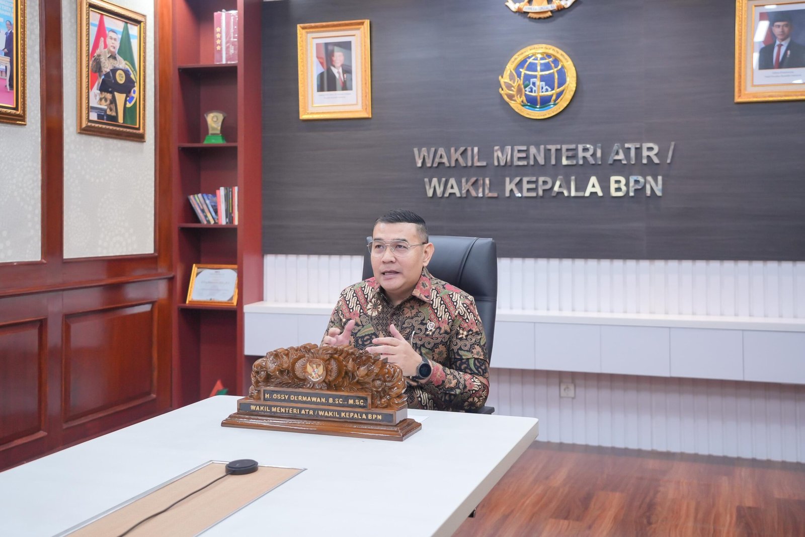 Pengenalan Kampus, Wamen Ossy Harapkan Taruna/i STPN Bentuk Karakter dan Kepemimpinan
