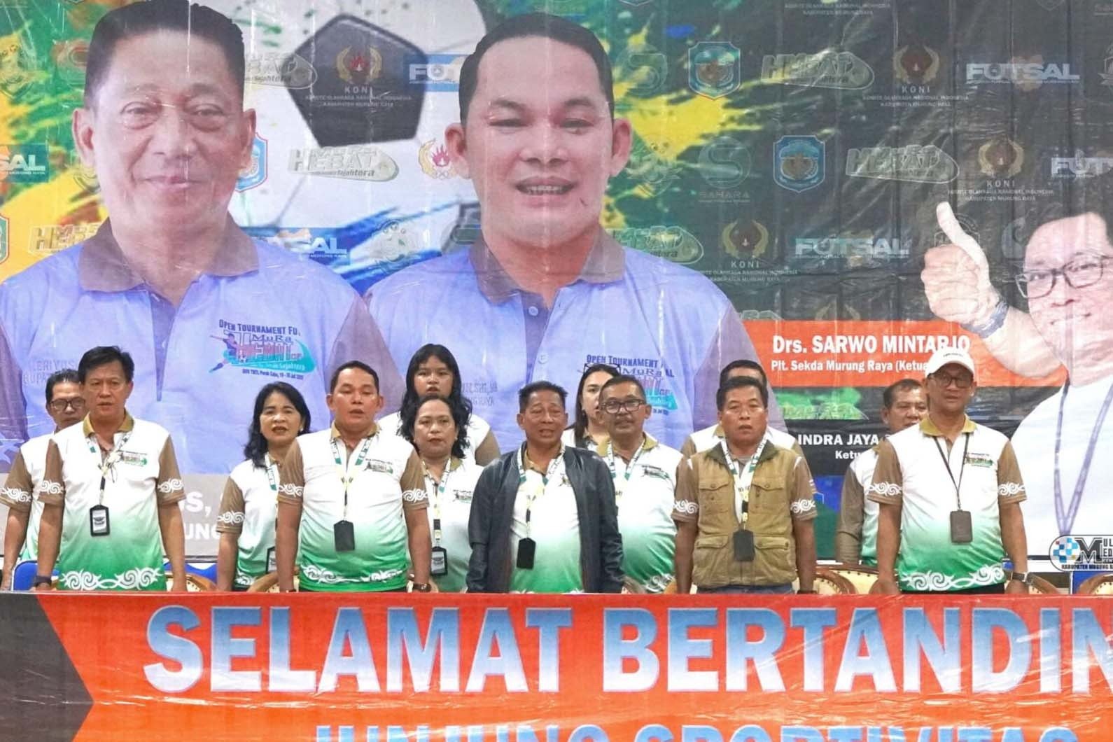 Bupati Buka Turnamen Futsal Mura Hebat Season 1