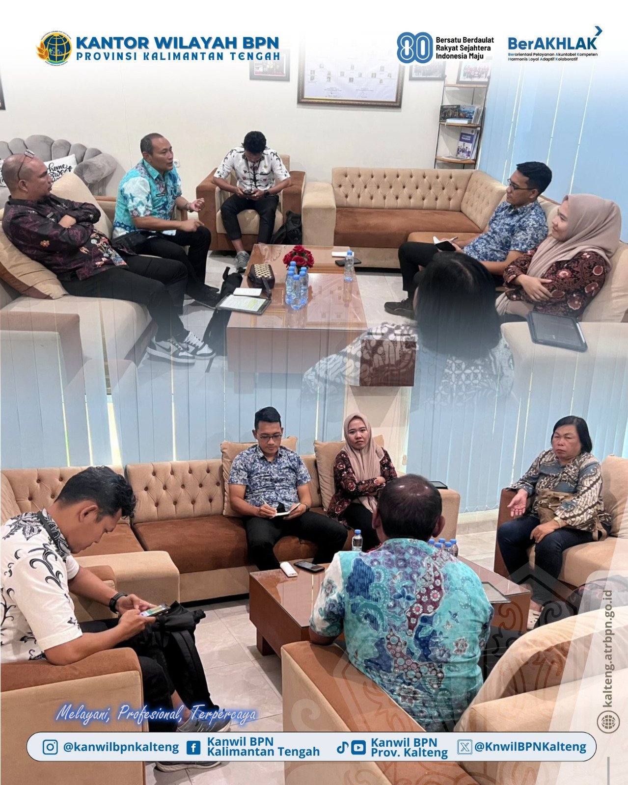 Dinas Cipta Karya, Tata Ruang, dan Pertanahan Kabupaten Kotim Lakukan Konsultasi Teknis Terkait Rencana Pengadaan Tanah