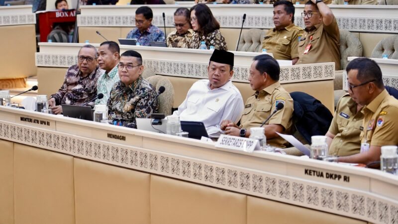 Pagu Anggaran Rp9,49 Triliun, Mentri Nusron RDP Bersama Komisi II DPR RI