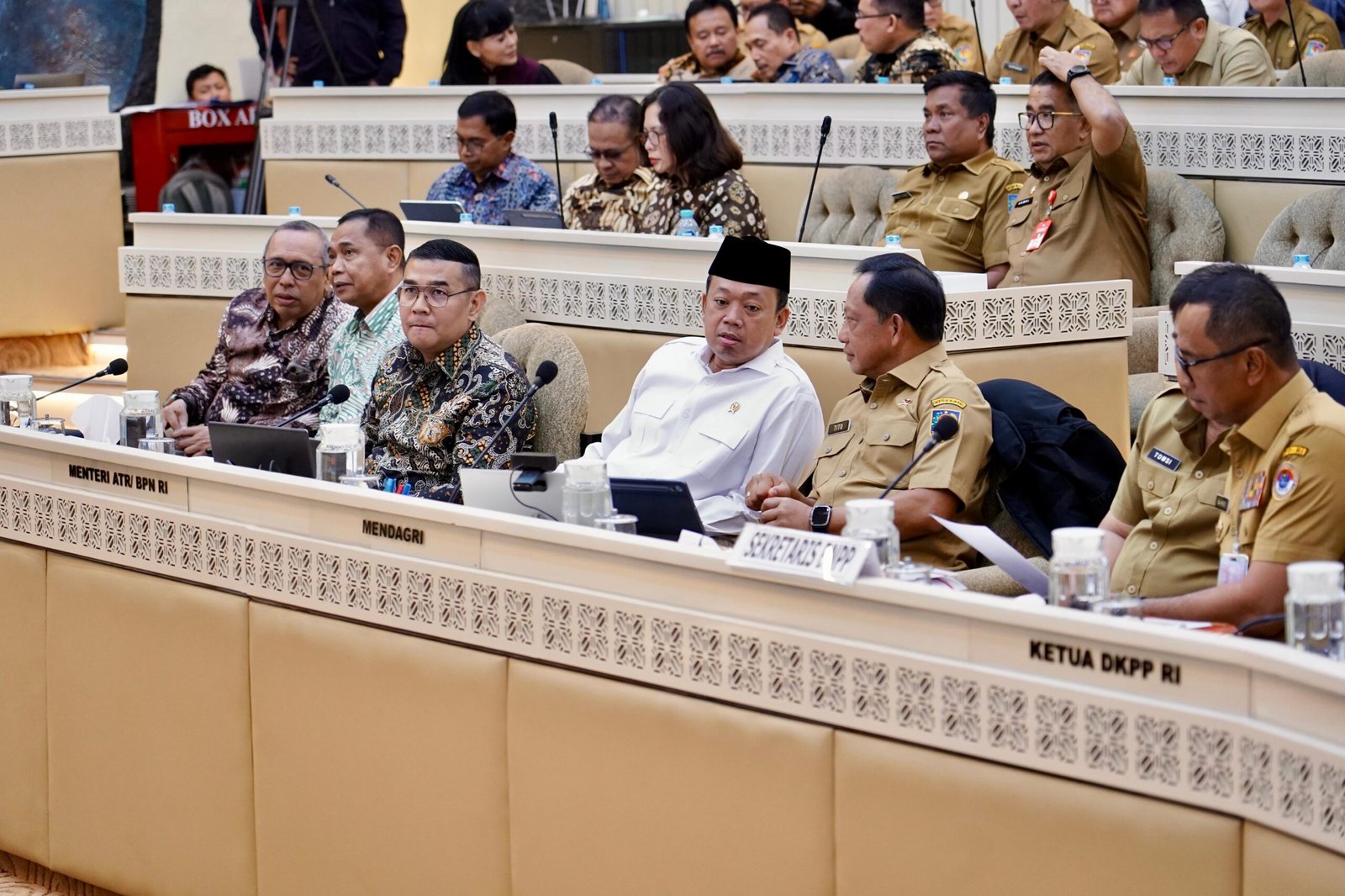 Pagu Anggaran Rp9,49 Triliun, Mentri Nusron RDP Bersama Komisi II DPR RI