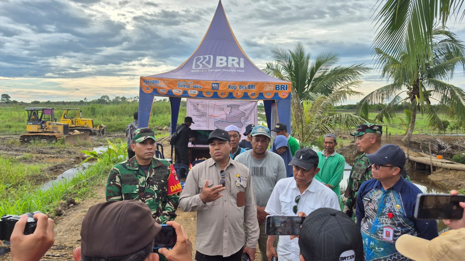 200 Hektar Sawah Baru, Kabupaten HST Jadi Lumbung Pangan