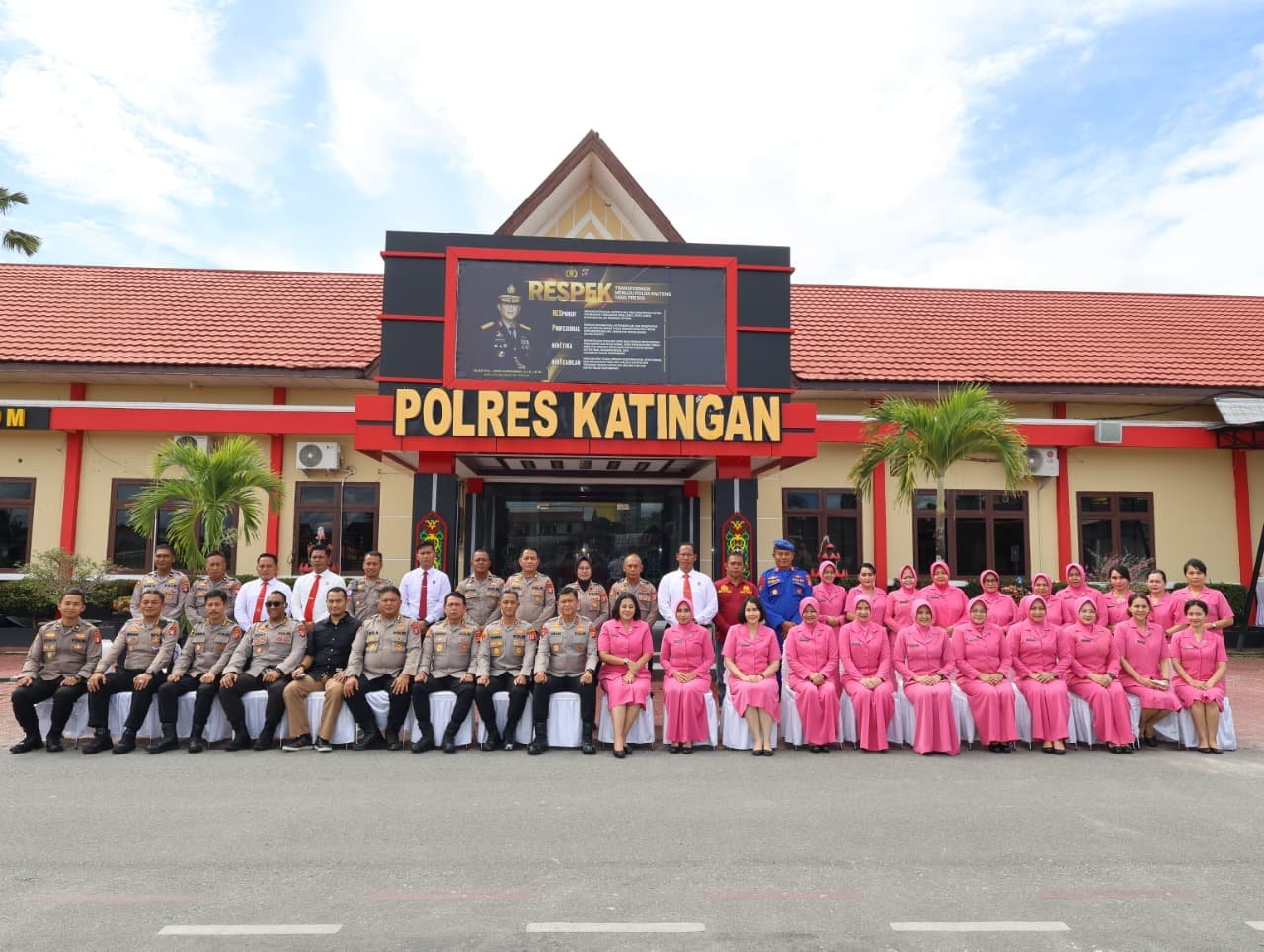 Kapolda Kalteng Apresiasi Kinerja Personel Polres Katingan
