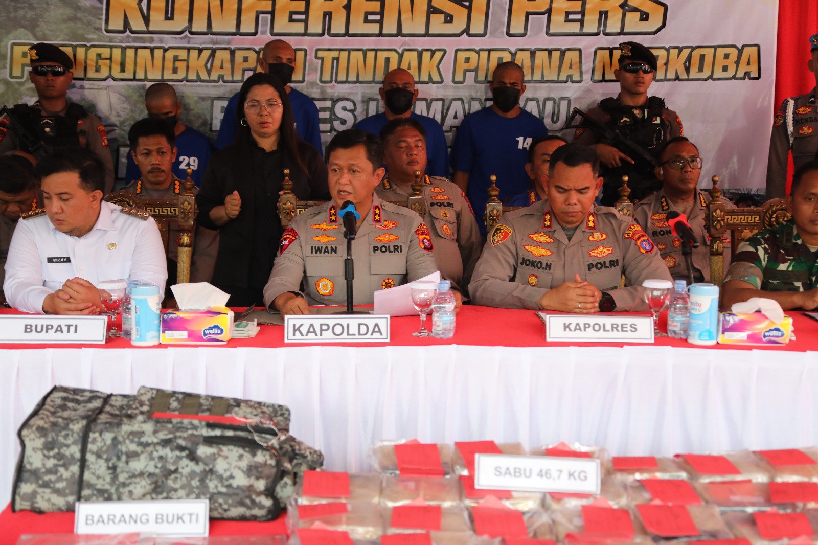Selamatkan 885 Ribu Jiwa, Polres Lamandau Berhasil Gagalkan Peredaran 46,7 Kg