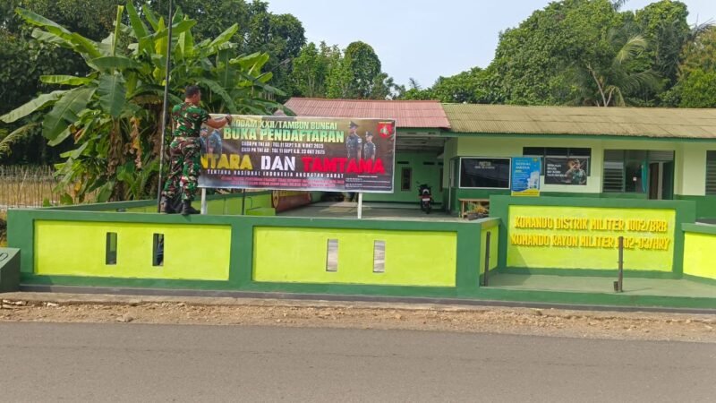 Gencarkan Sosialisasi Rekrutmen Prajurit TNI AD 2025, Ini Kata Dandim 1002/HST