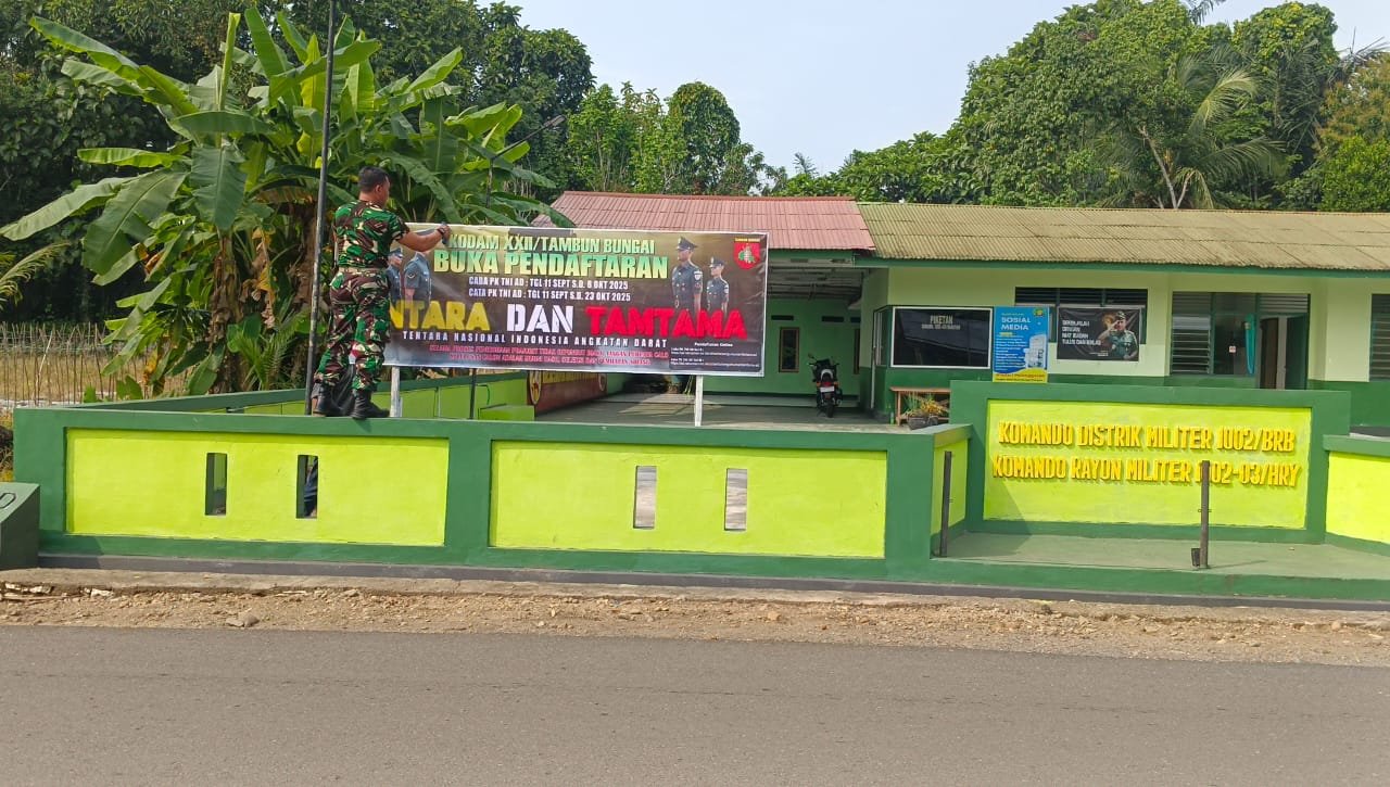 Gencarkan Sosialisasi Rekrutmen Prajurit TNI AD 2025, Ini Kata Dandim 1002/HST