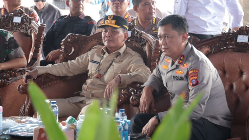 Gubernur Agustiar dan Kapolda Kalteng Komitmen Perkuat Sinergi Wujudkan Sektor Pertanian