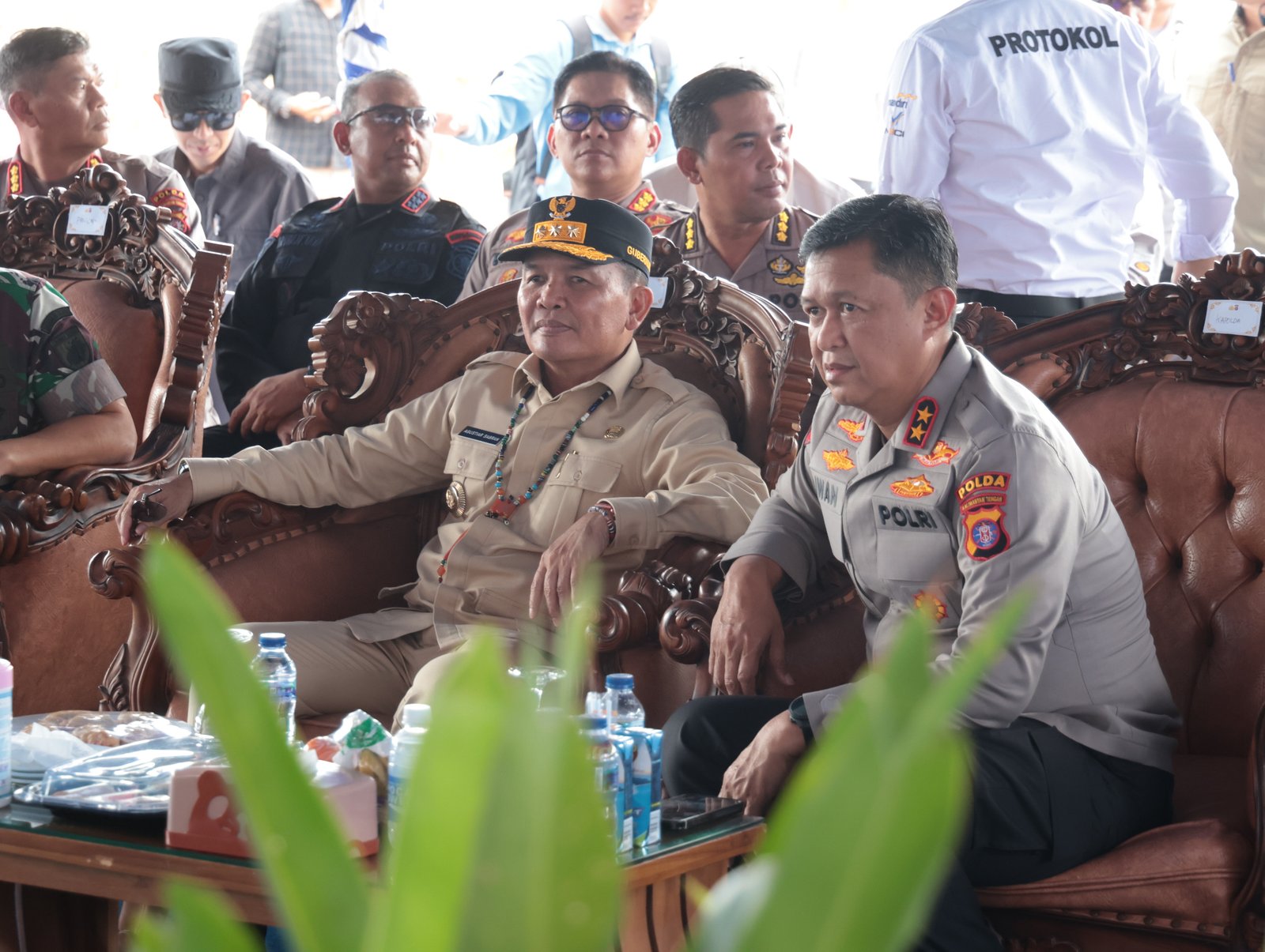 Gubernur Agustiar dan Kapolda Kalteng Komitmen Perkuat Sinergi Wujudkan Sektor Pertanian