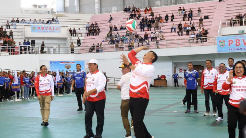 Turnamen Bola Voli Kapolda Kalteng Cup 2025 Resmi Digelar, 26 Tim Siap Bertarung