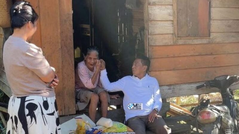 Aksi Spontan Heriyus Salurkan Sembako untuk Warga yang Membutuhkan