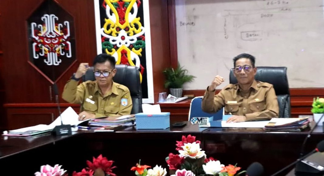 Bupati Mura Ikuti Pembukaan PKN Tingkat II Angkatan XXVII Tahun 2025 Secara Virtual