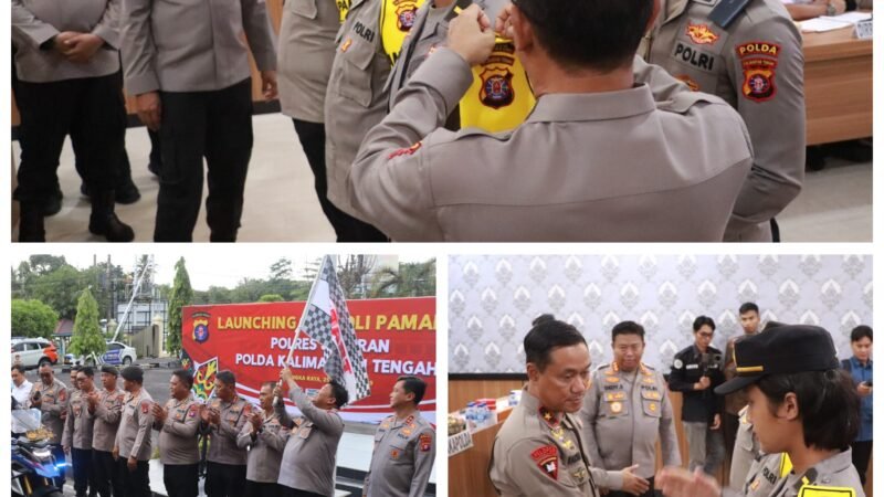 Kapolda Kalteng dan Pejabat Utama Berikan Bimtek sebagai Tindak Lanjut Launching Pamapta