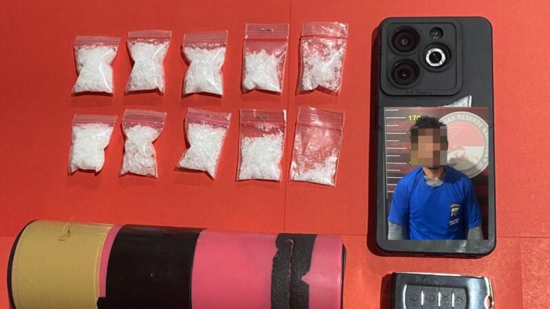 Sembunyikan Narkoba dalam Botol, Satresnarkoba Tala Berhasil Ringkus Pengedar Sabu