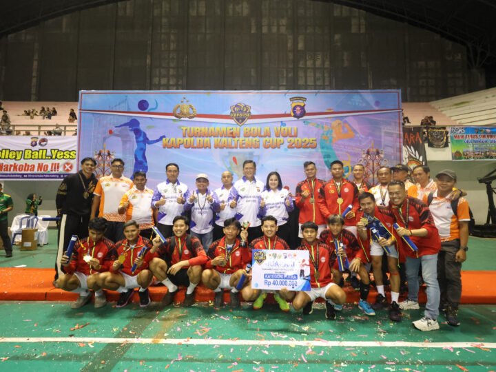 Turnamen Bola Voli Kapolda Cup 2025 Resmi ditutup, Kapolda Kalteng: Ajang ini Lahirkan Atlet Berprestasi di Bumi Tambun Bunga