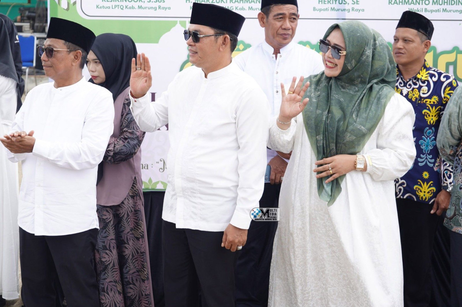 Bupati dan Wabup Mura Lepas Peserta Pawai Ta’aruf STQ Ke – XII