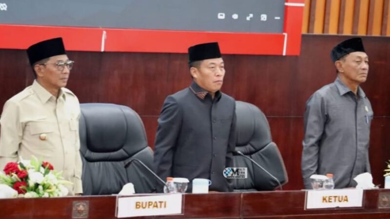 DPRD Murung Raya Gelar Rapat Paripurna Ke-I Masa Sidang III Tahun 2025
