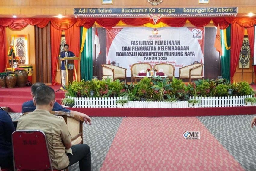 Bawaslu Mura Gelar Fasilitasi Penguatan dan Pembinaan Kelembagaan Pengawas Pemilu
