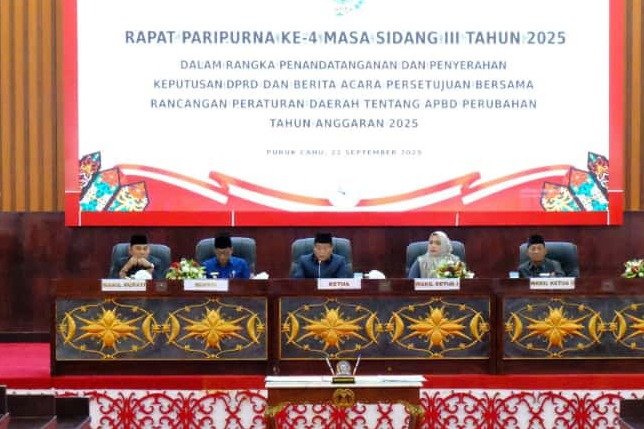 DPRD Mura Gelar Rapat Paripurna ke-4 Masa Sidang III Tahun 2025