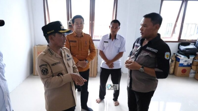 Kunker ke Puskesmas, Heriyus Pastikan Pelayanan Kesehatan Berjalan Dengan Baik Hingga ke Desa