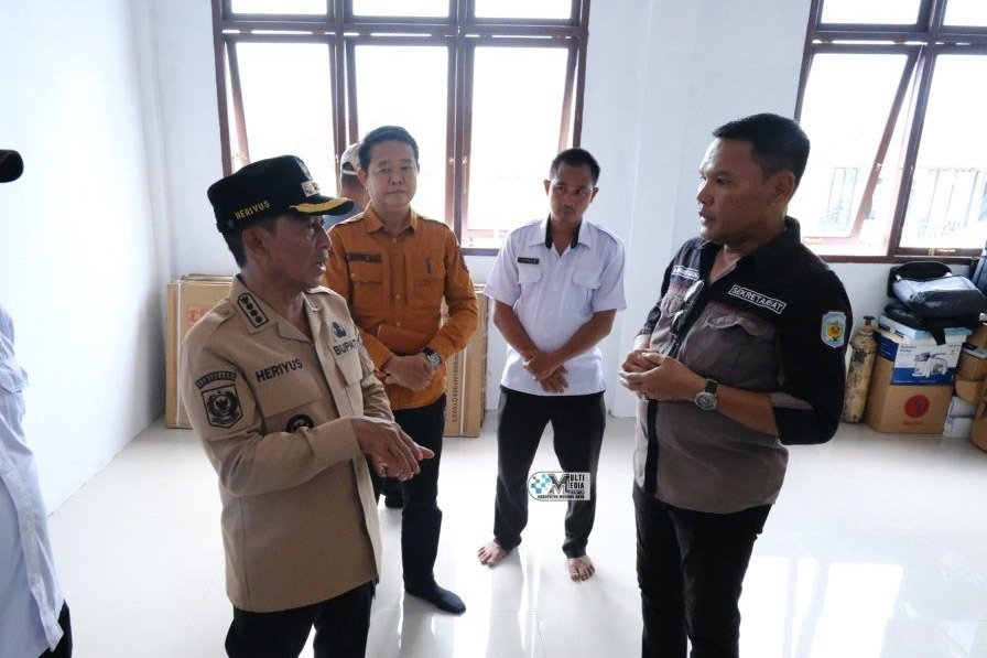 Kunker ke Puskesmas, Heriyus Pastikan Pelayanan Kesehatan Berjalan Dengan Baik Hingga ke Desa