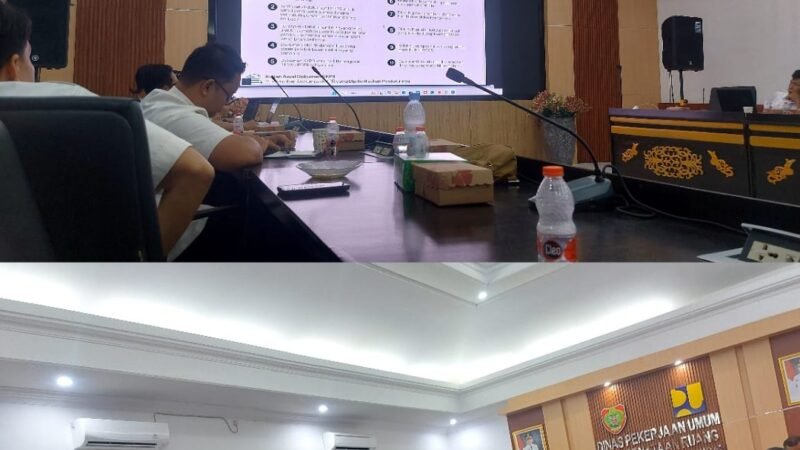 Kanwil BPN Kalteng Hadiri Sosialisasi dan Bimtek Penilaian KKPR Bersama DPUPR
