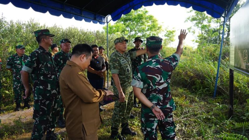 Tinjau Lokasi Rencana Pembangunan Rindam, Ini Kata Pangdam XXII/TB