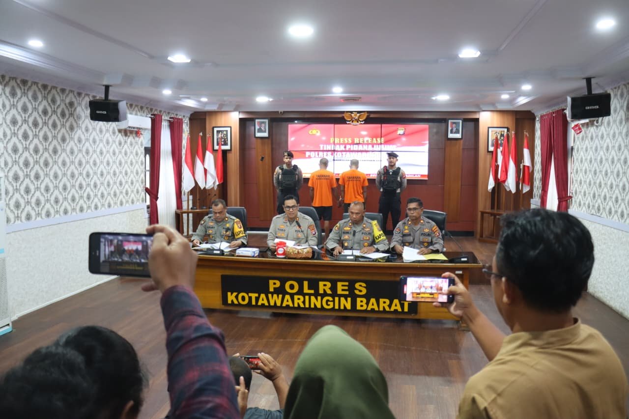 Nekat Curi Puluhan Motor, Dua Pria Berhasil Dirungkus Polisi