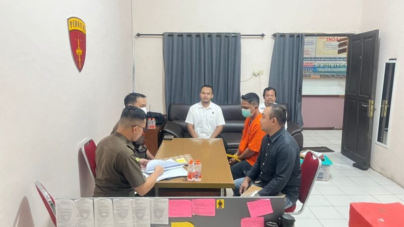 Dugaan Korupsi, Polres Gumas Limpahkan Berkas Oknum Kades ke Kejari