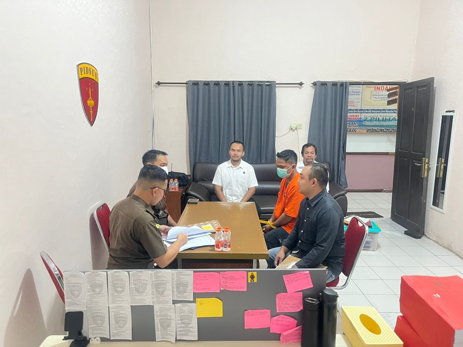 Dugaan Korupsi, Polres Gumas Limpahkan Berkas Oknum Kades ke Kejari