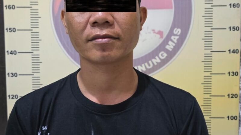 Satres Narkoba Polres Gumas Berhasil Amankan Pria Pengedar Sabu