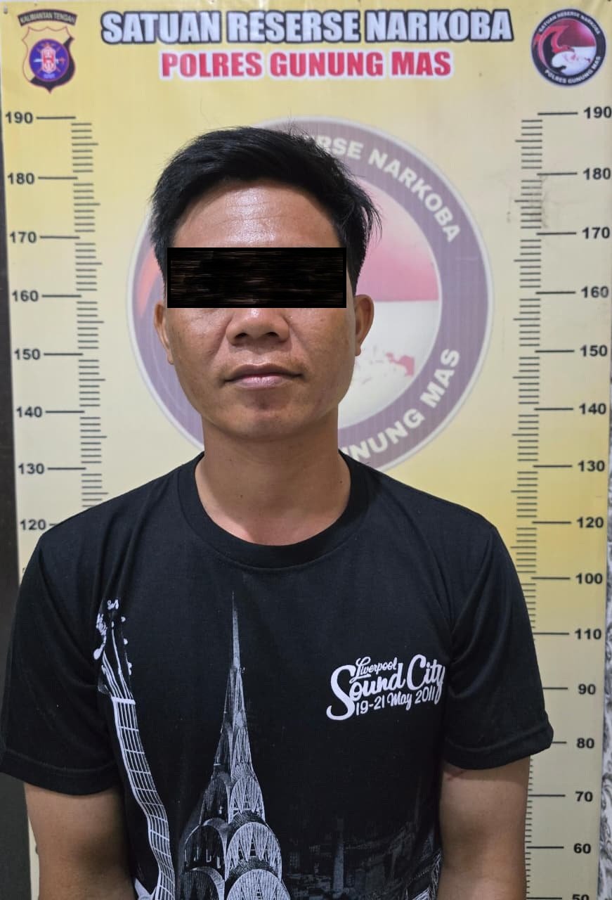 Satres Narkoba Polres Gumas Berhasil Amankan Pria Pengedar Sabu